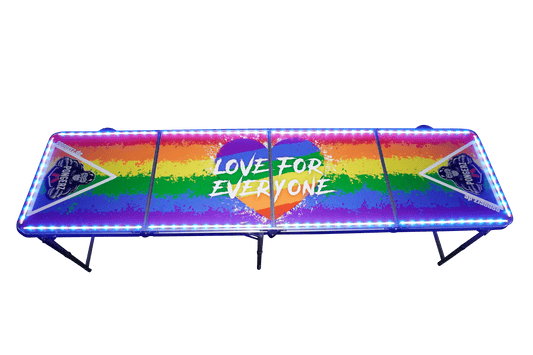 LGBT - (LED) Bier Pong Tisch